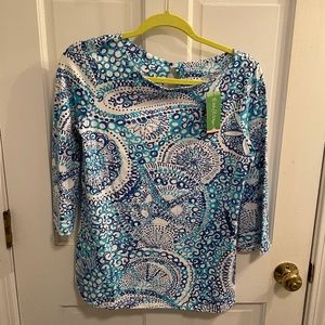 NWT Lilly Pulitzer Waverly Top Size Small
